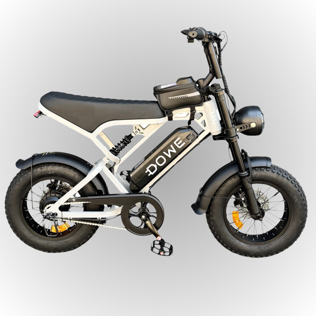 V20 Pro Mini Fatbike - Nardo Grijs | Compacte Elektrische Fatbike 250W | hydraulische remmen - 25kmh