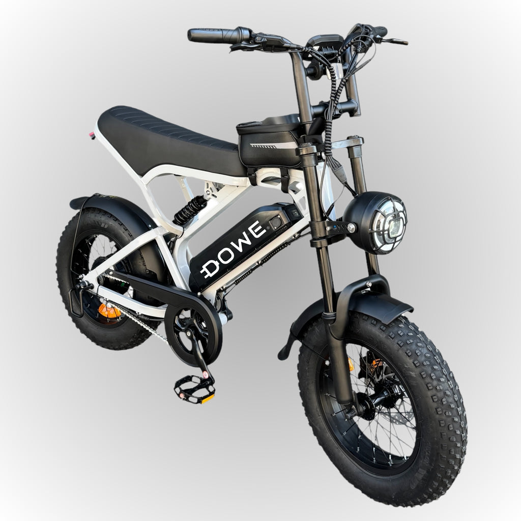 V20 Pro Mini Fatbike - Nardo Grijs | Compacte Elektrische Fatbike 250W | hydraulische remmen - 25kmh