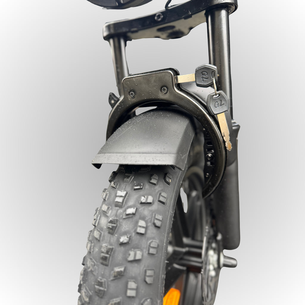 Dowe V20 Pro Mini fatbike in Army Green – compacte elektrische fatbike 250W met hydraulische remmen – 25 km/h