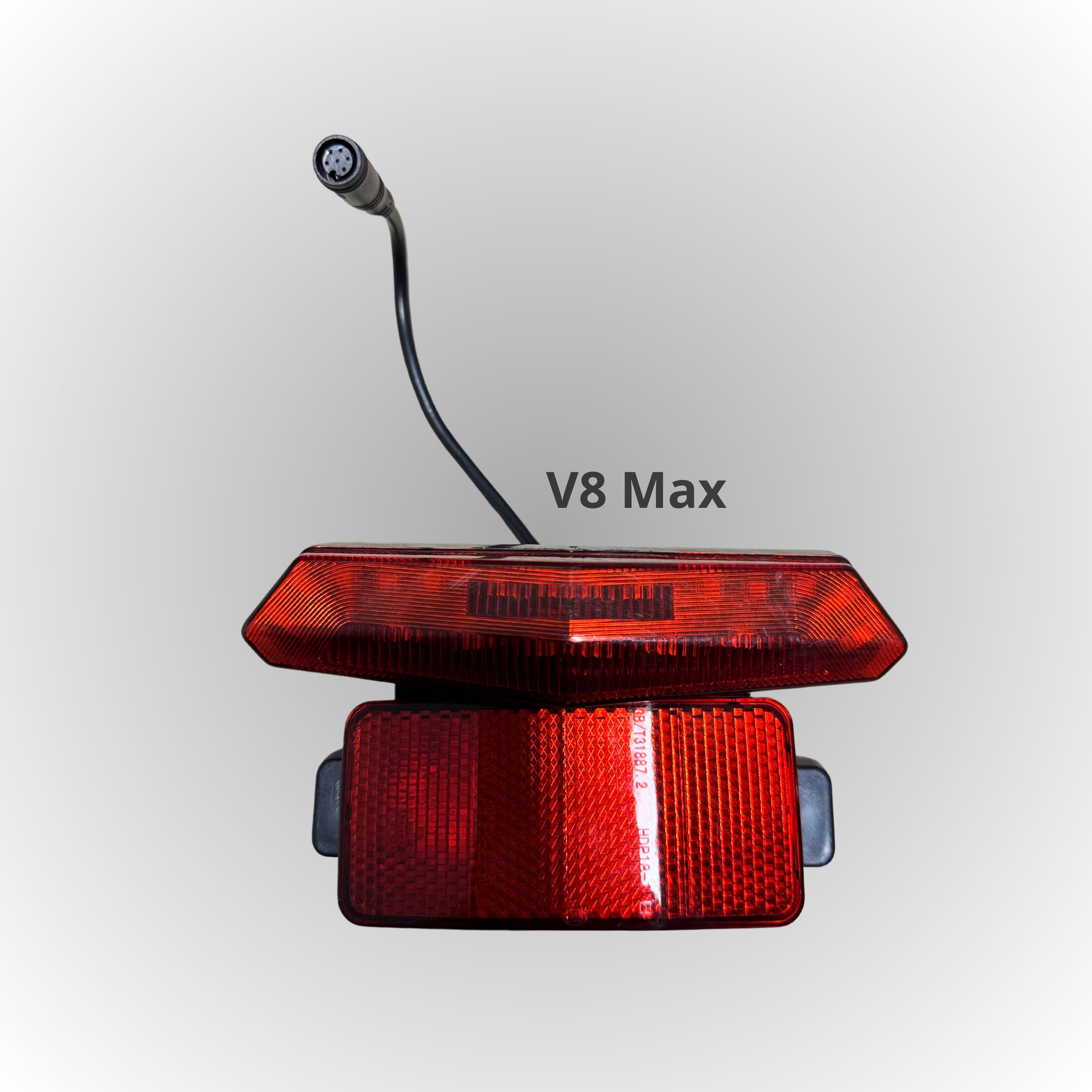 Ouxi V8 Max LED-achterlicht - krachtige verlichting voor fatbikes