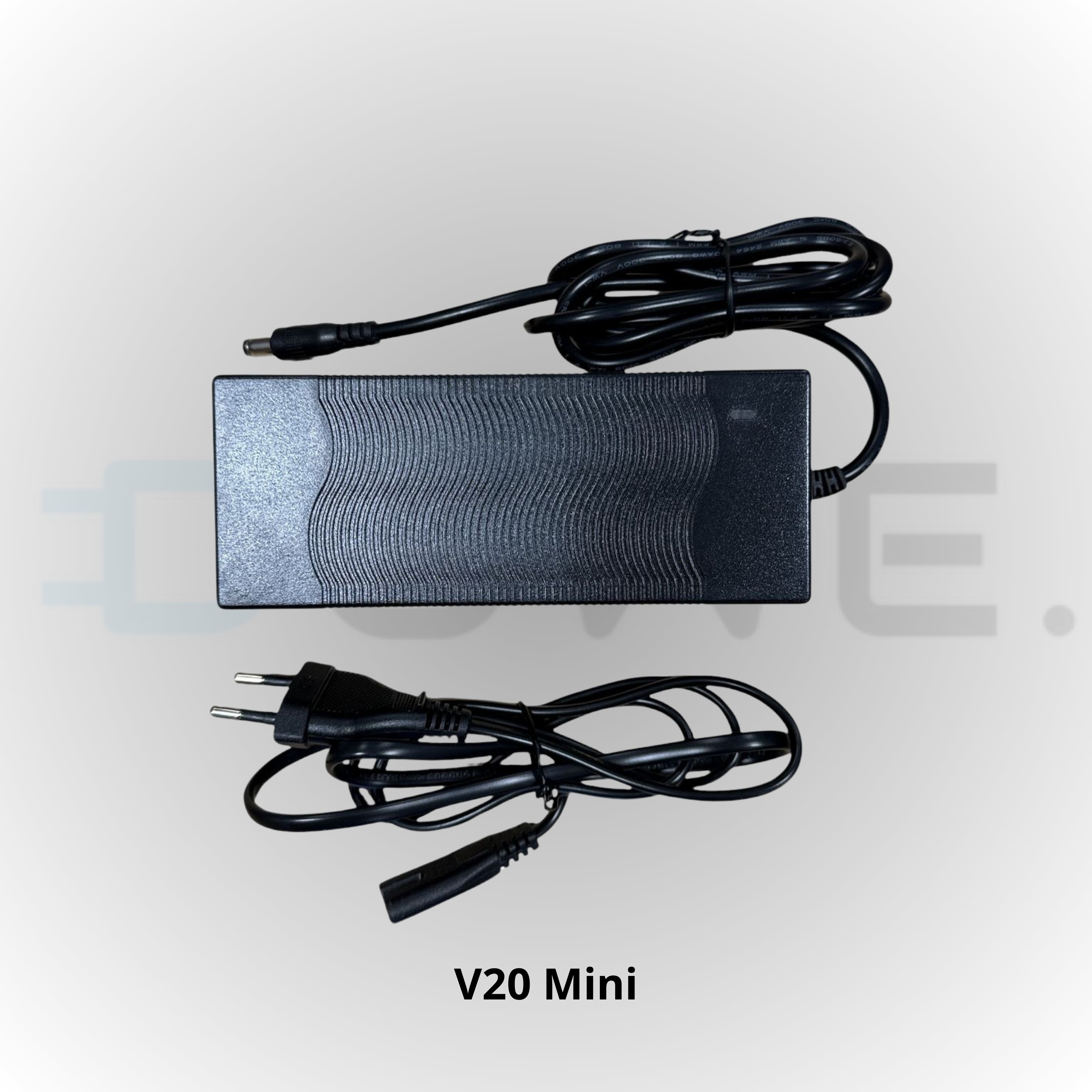 Adapter voor QMWheel V20 Mini fatbike – 36V laadadapter voor elektrische fatbike accu