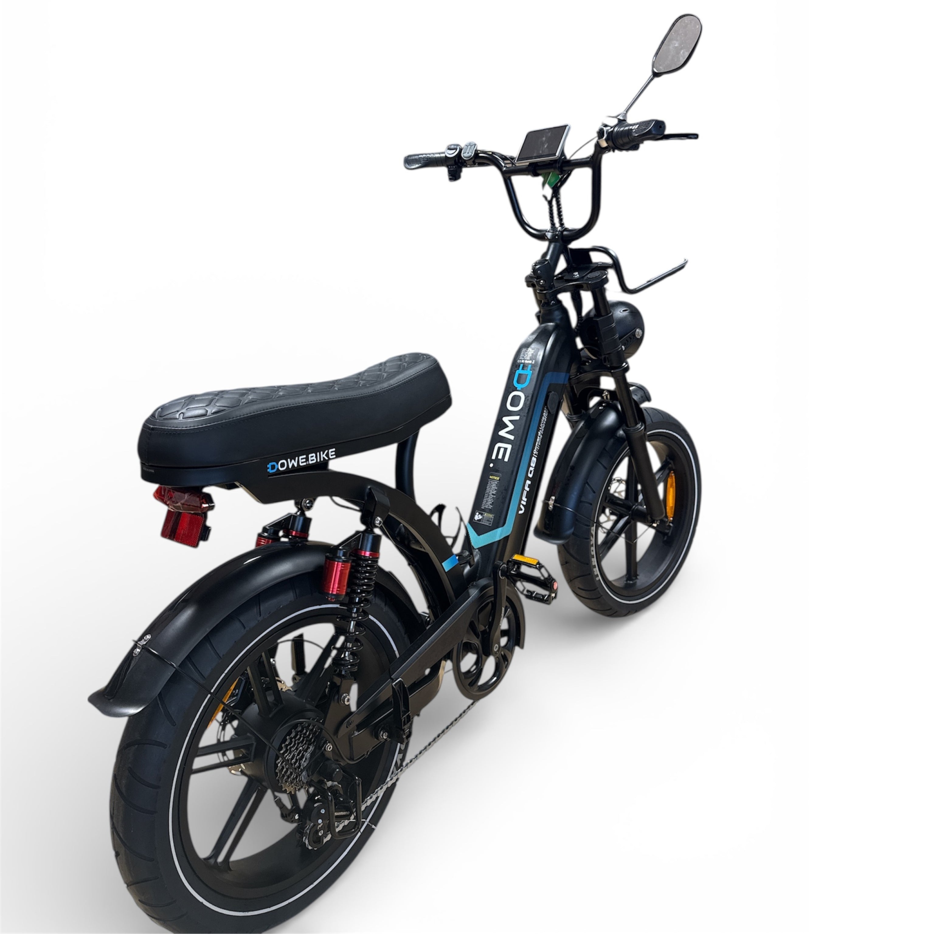 Elektrische fatbike 250W Dowe Q8 met lage instap