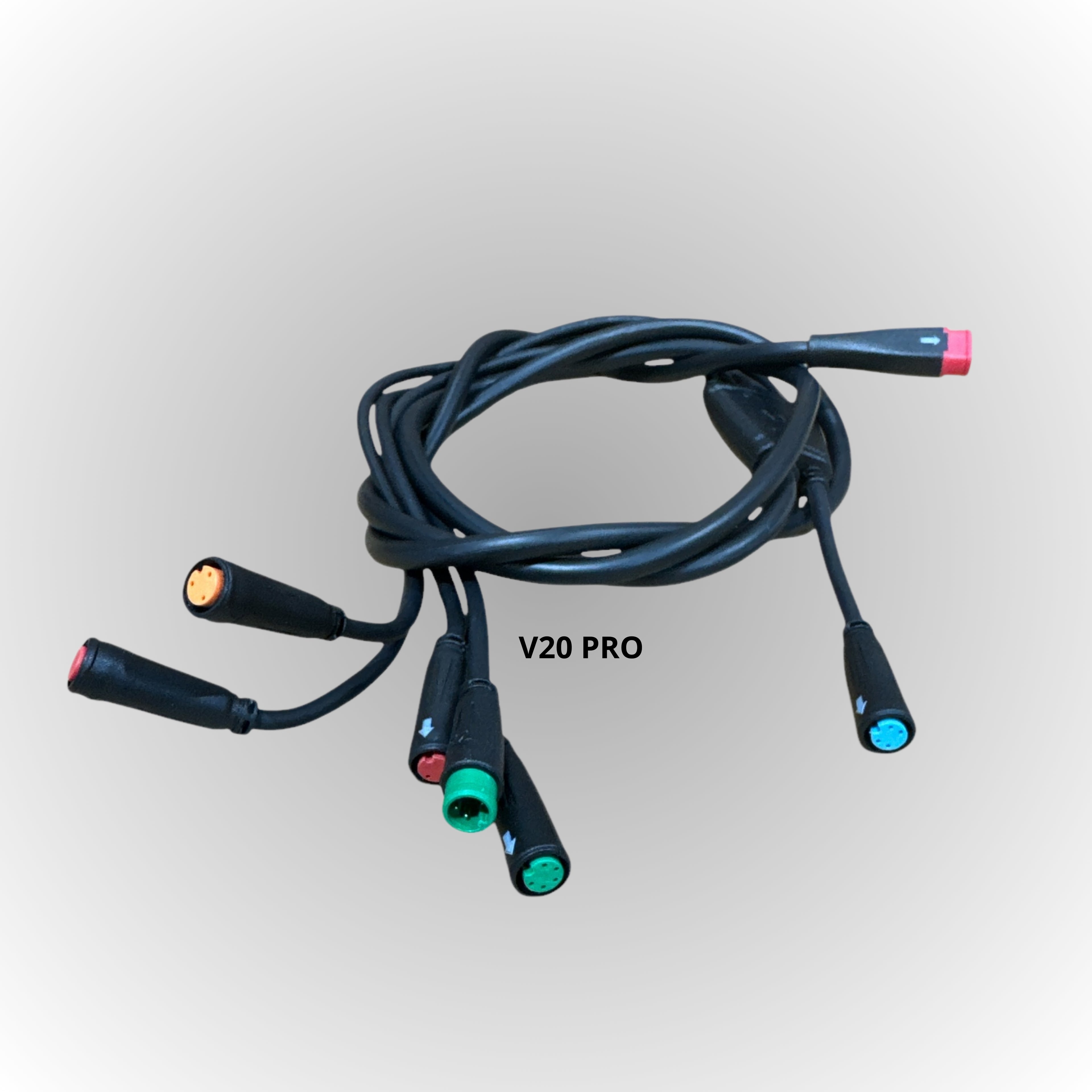 QmWheel V20 Pro kabelboom - originele bedrading voor fatbike onderdelen