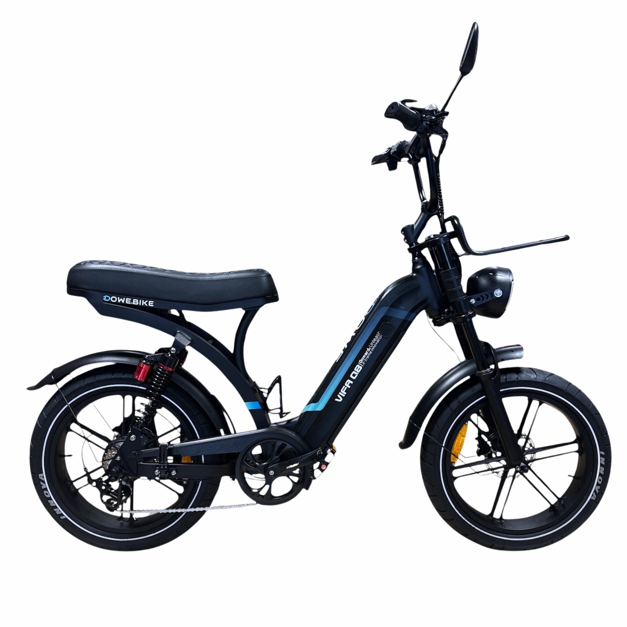 Elektrische fatbike 250W Dowe Q8 met lage instap