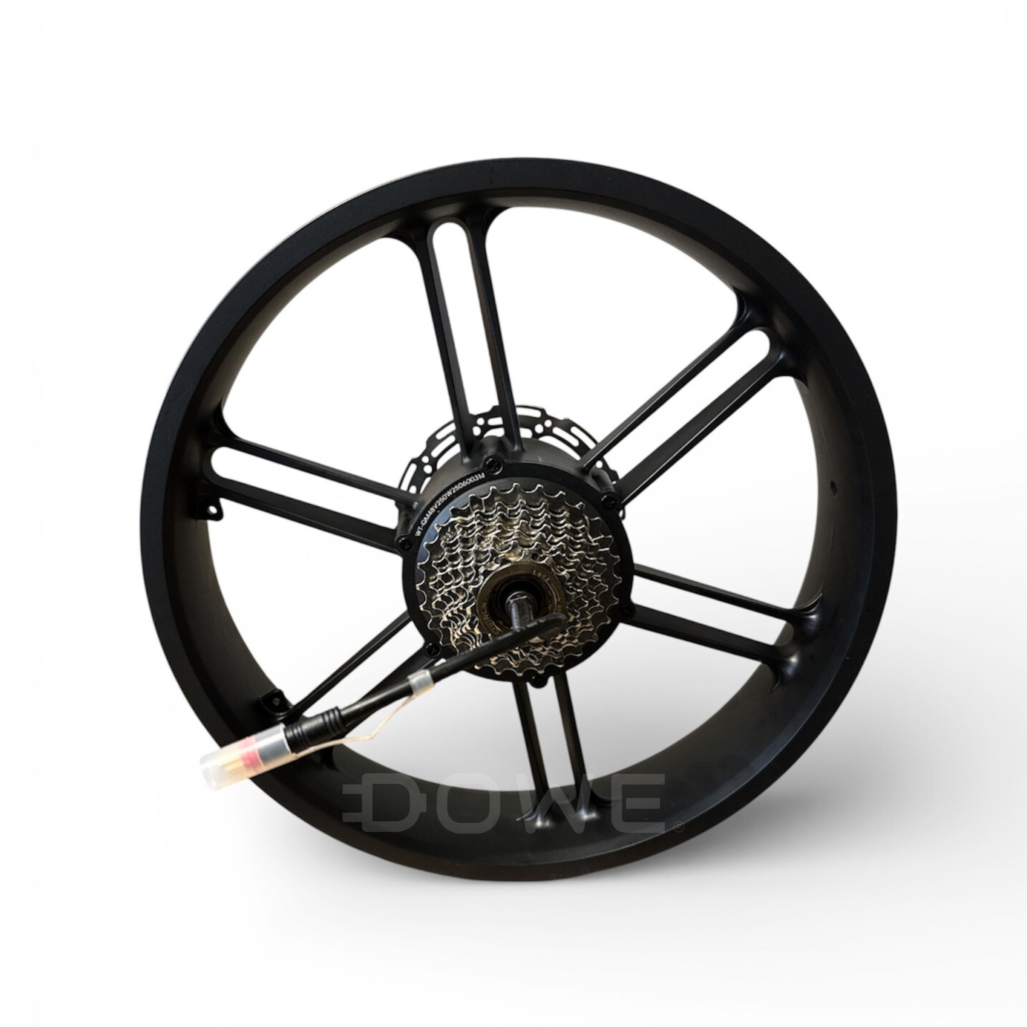 Fatbike achtervelg met motor 20x4.0 voor V20 en S20 Pro rode plug inclusief cassette en remschijf