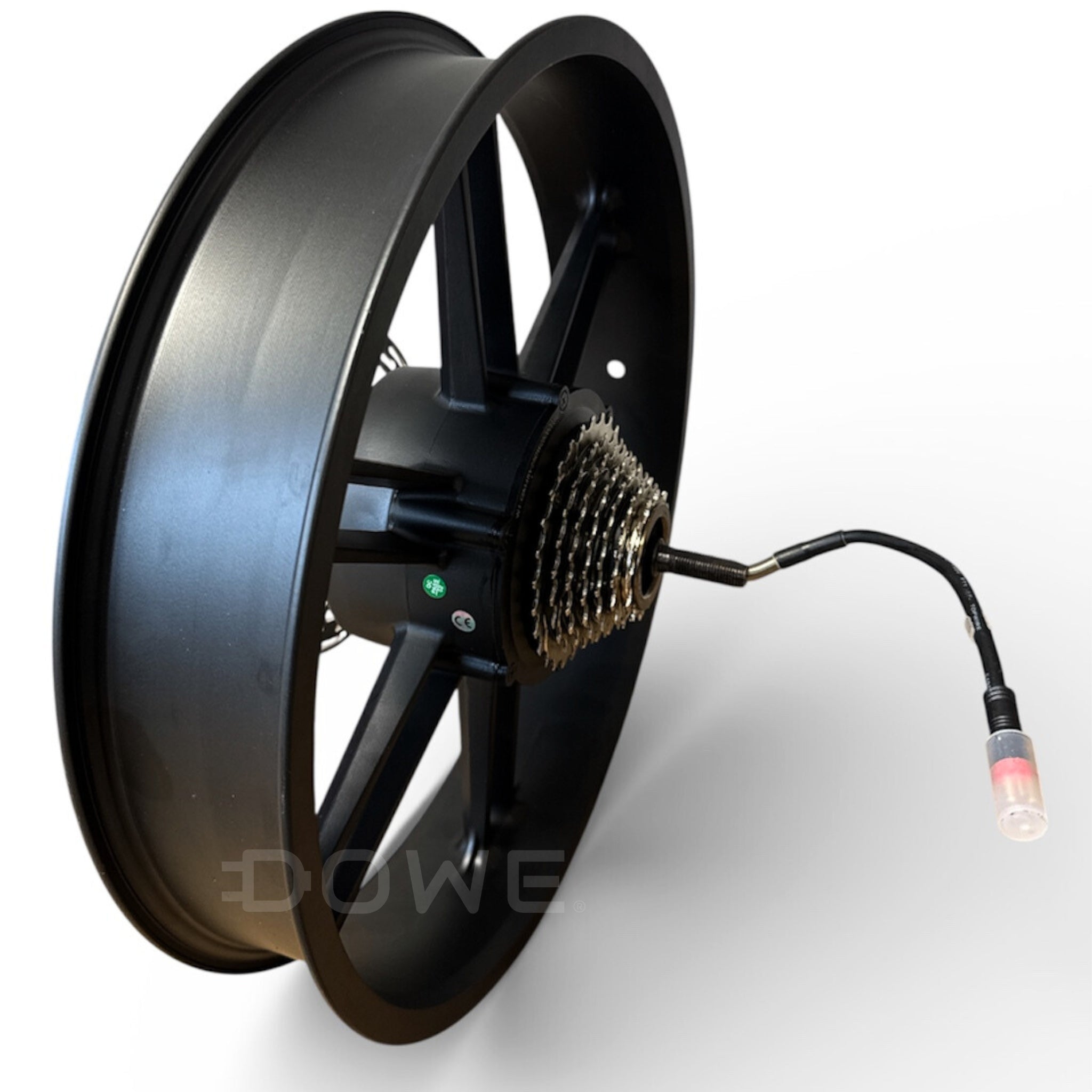 Fatbike achtervelg met motor 20x4.0 voor V20 en S20 Pro rode plug inclusief cassette en remschijf