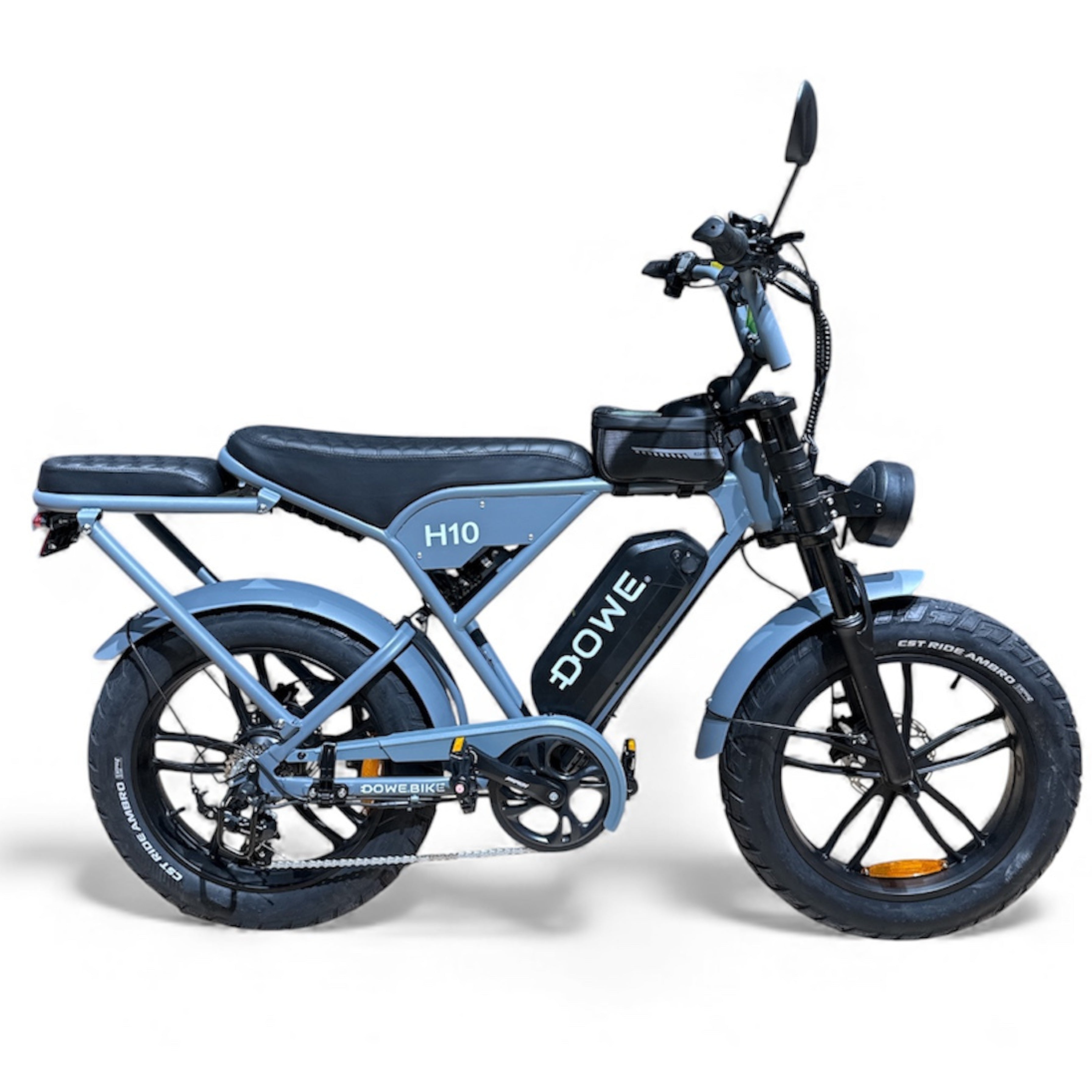 Elektrische Fatbike Grijs - H10