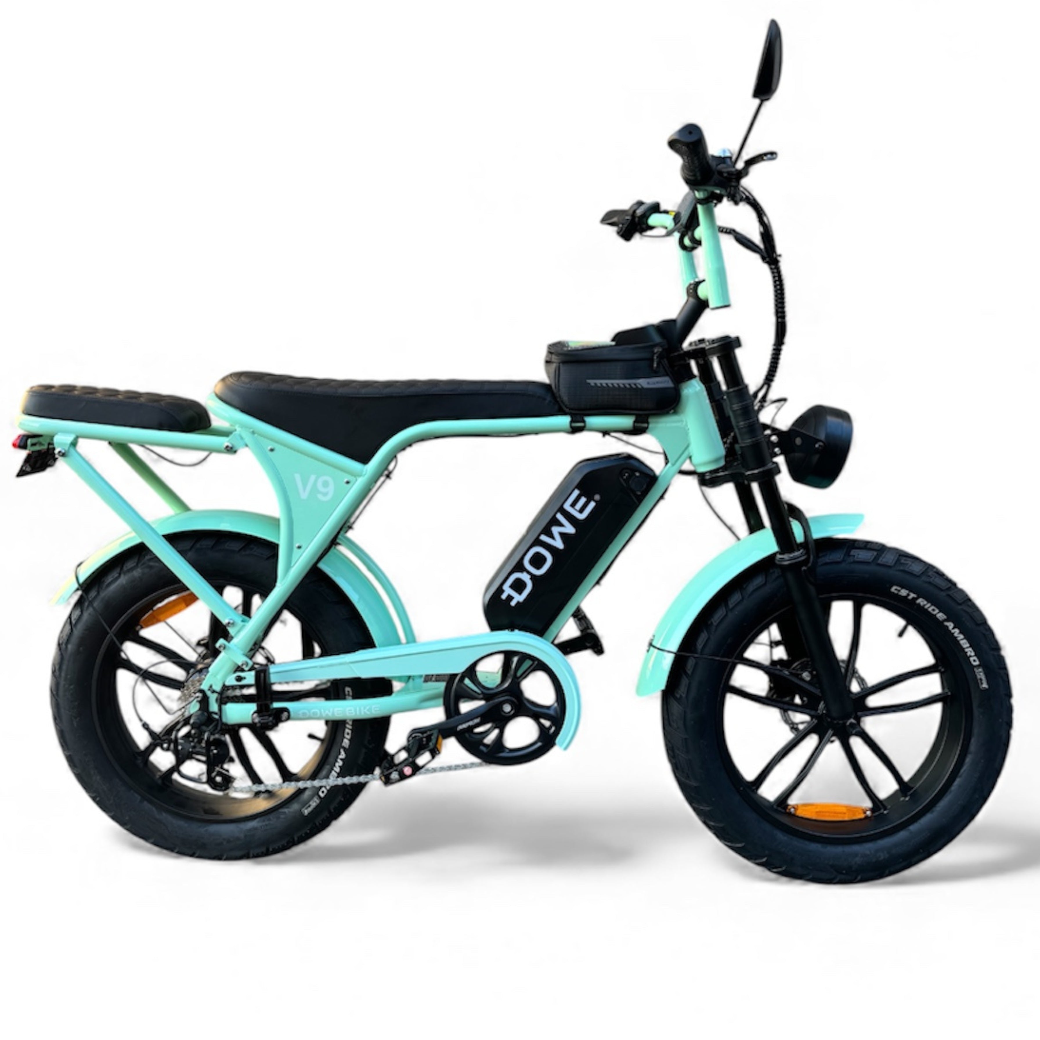 Elektrische fatbike 250W Dowe V9 voor stedelijk gebruik