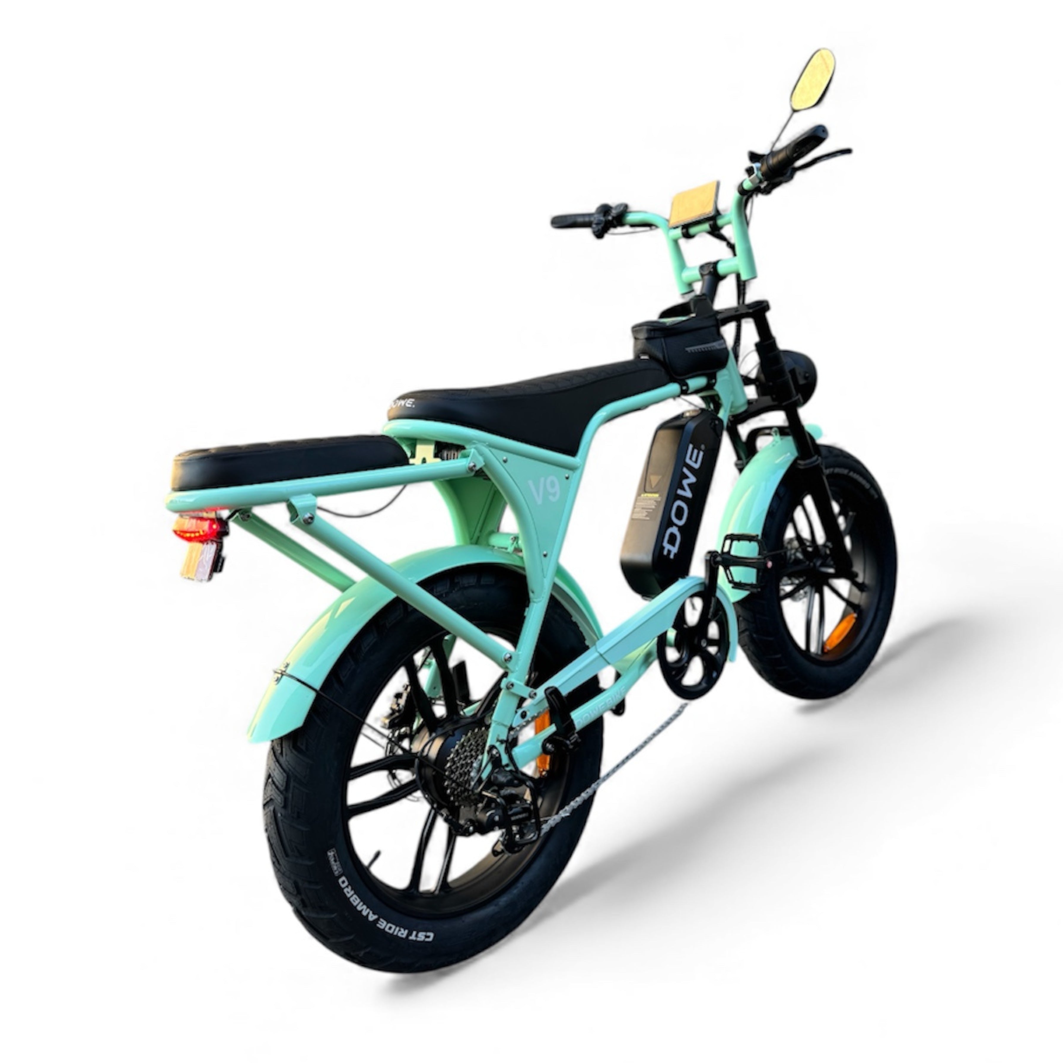 Elektrische Fatbike Mint Groen – NFC & 17,5Ah Accu