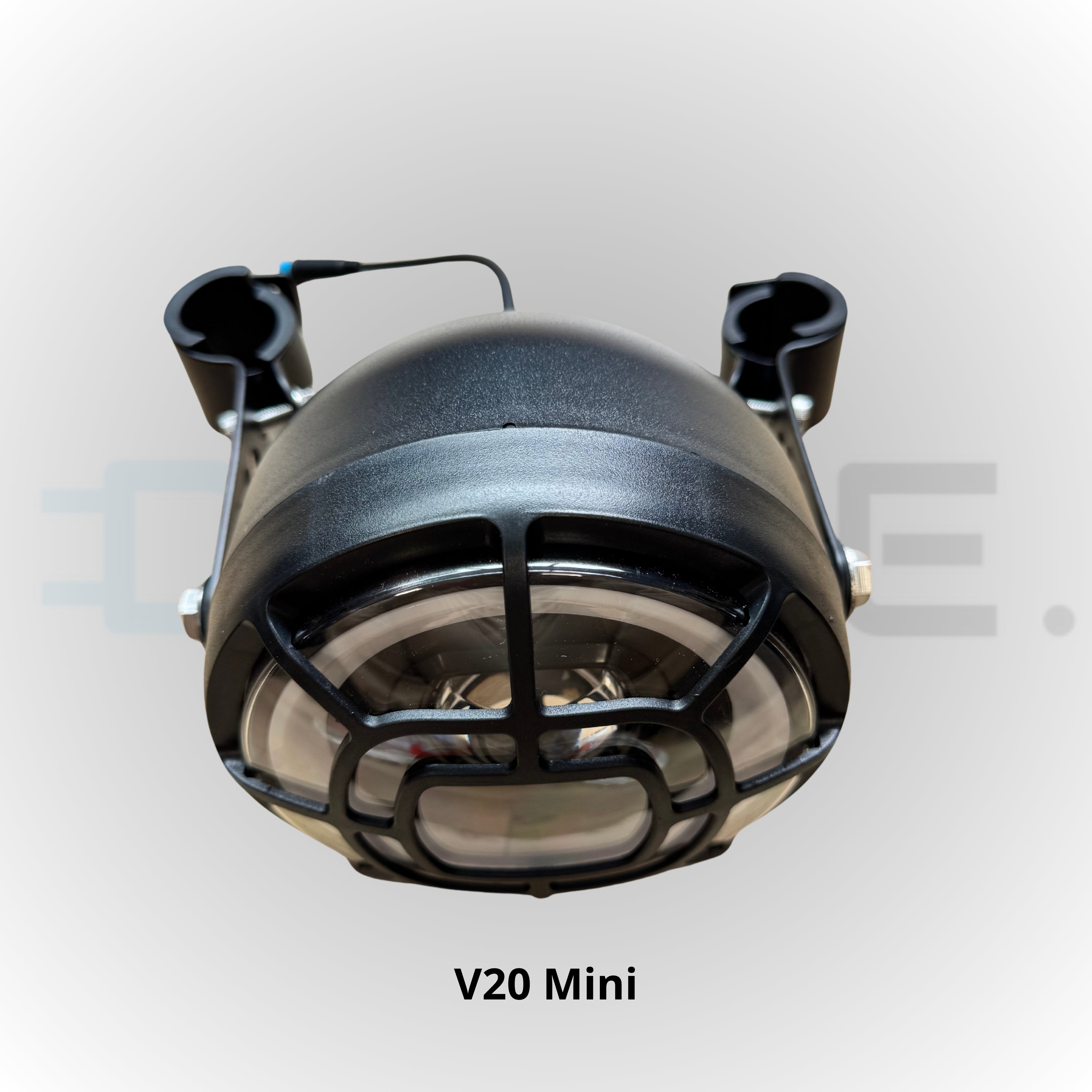Koplamp met bevestigingsbeugels voor QMWheel V20 Mini fatbike – helder LED voorlicht voor elektrische mini fatbike
