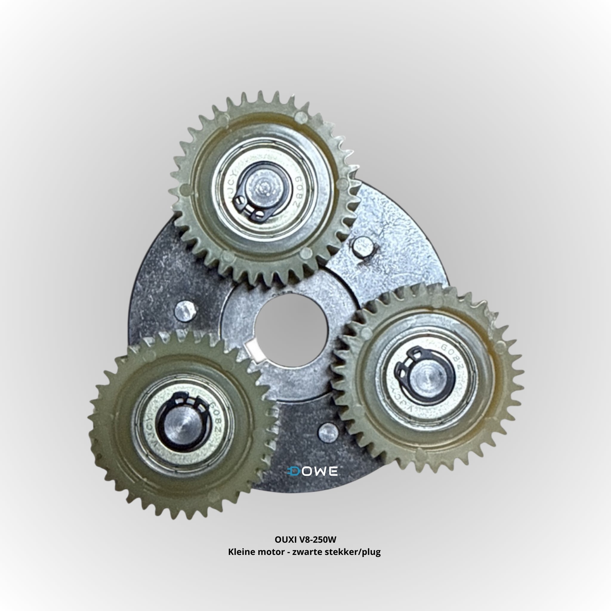 OUXI V8 Tandwielen Motor 36T 250W Motor met "ZWARTE STEKKER/PLUG"– Fatbike Motor Tandwielen - LET OP" Kabel rechterkant "