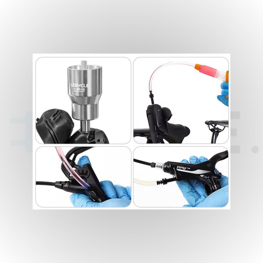 Ontluchtingsset voor Hydraulische Remmen – Geschikt voor Mineral Olie – Universele Bleed Kit