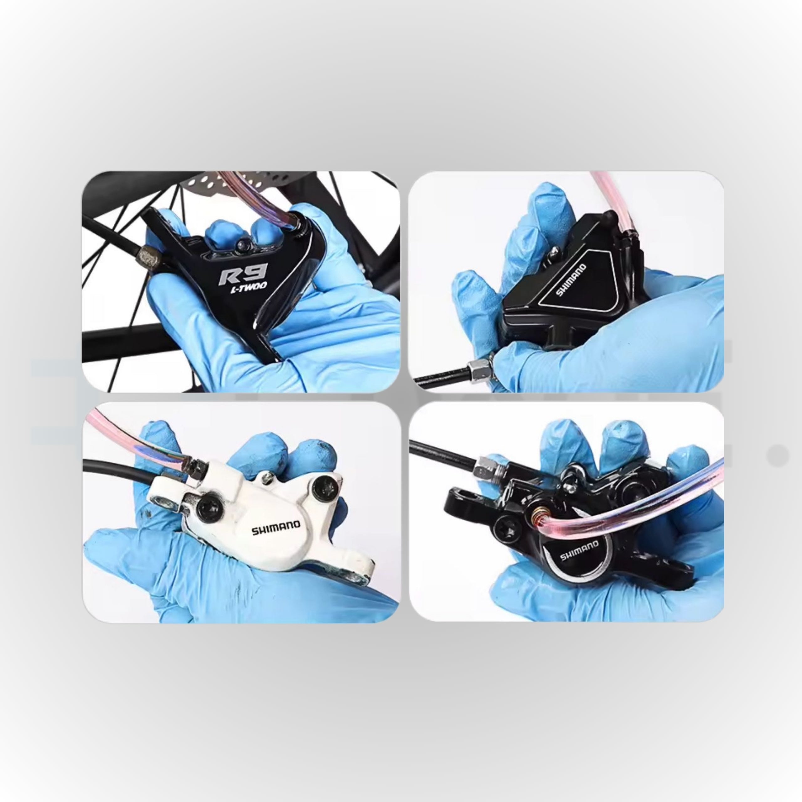 Ontluchtingsset voor Hydraulische Remmen – Geschikt voor Mineral Olie – Universele Bleed Kit