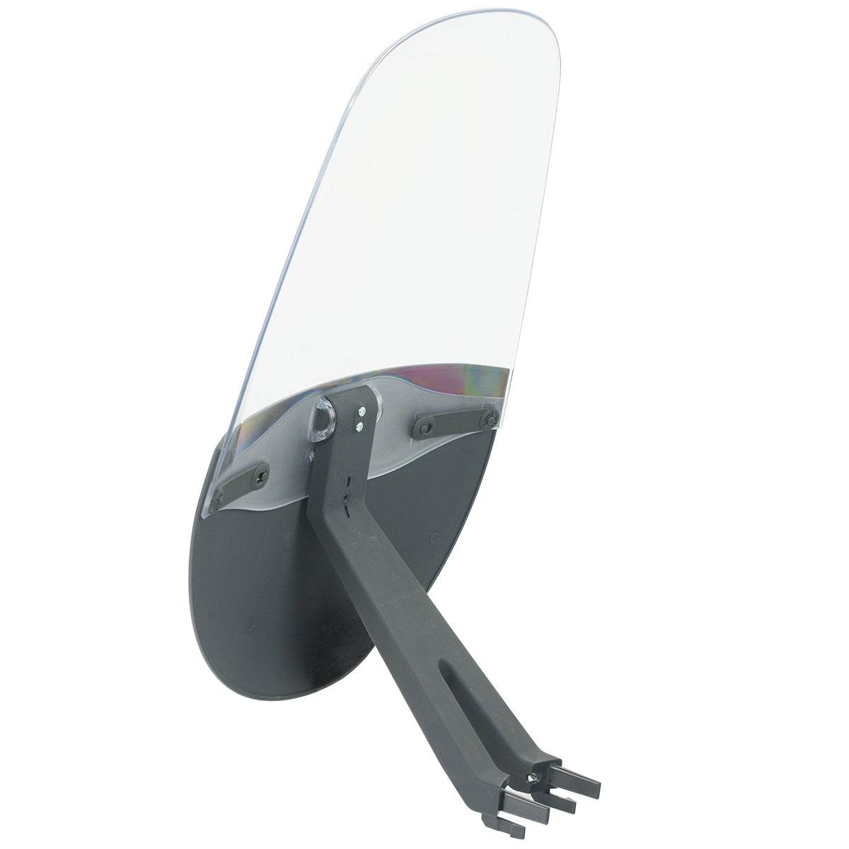 Qibbel Air voorzitje zwart + Windscherm combinatie - kinderzitje voor fatbike